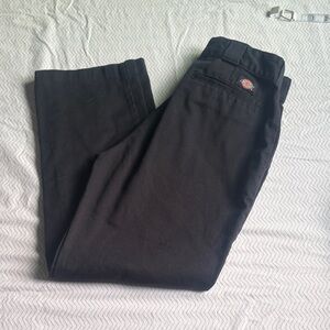 Dickies Women's Black Straight Leg Pants